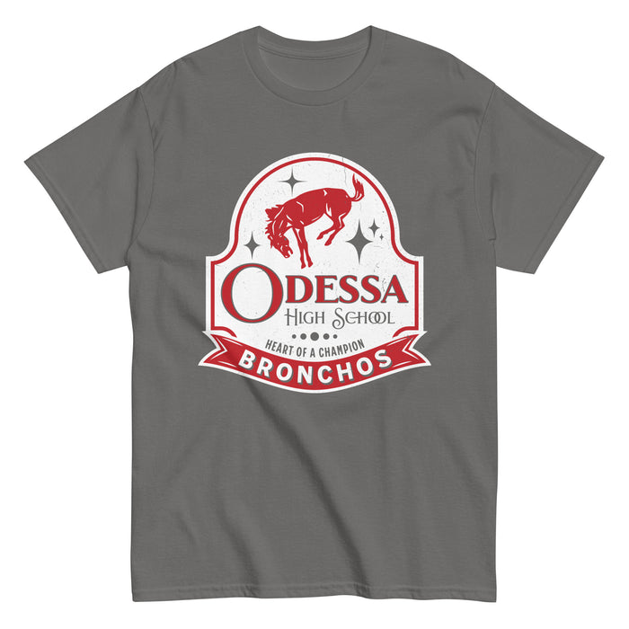 Odessa High School Bronchos Dark Grey Classic Unisex T-shirt 219