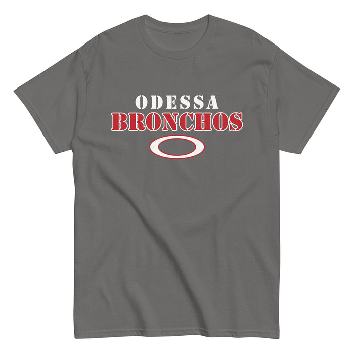 Odessa High School Bronchos Dark Grey Classic Unisex T-shirt 222