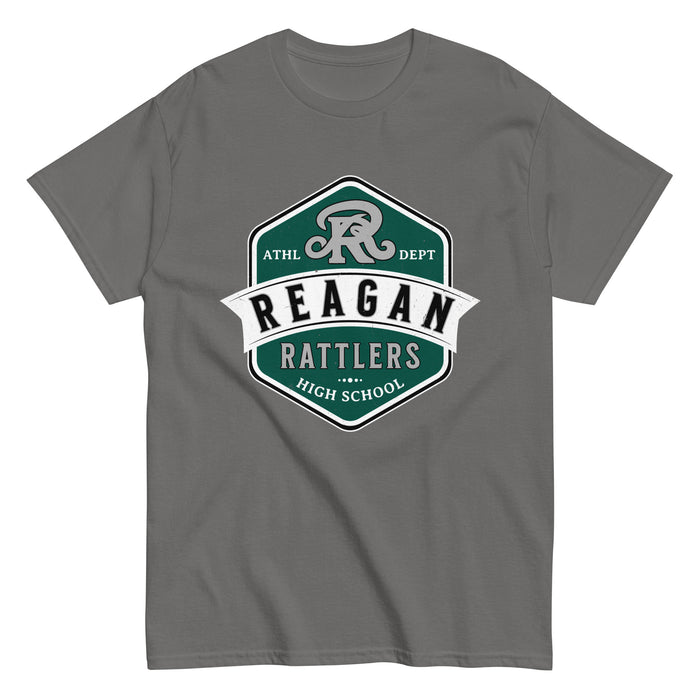 Reagan High School Rattlers Dark Grey Classic Unisex T-shirt 209