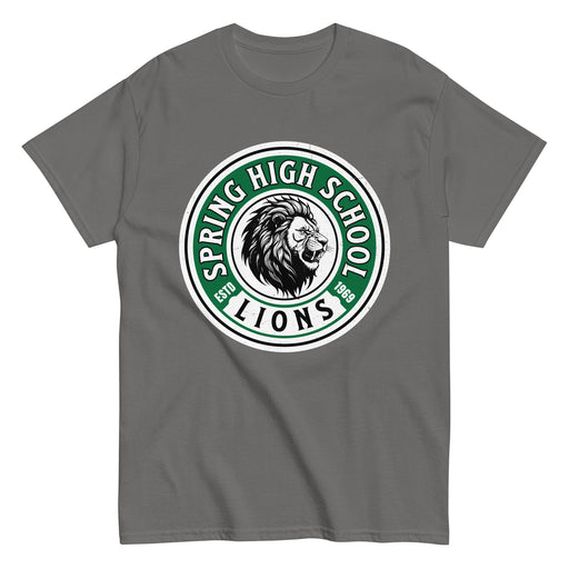 Spring High School Lions Dark Grey Classic Unisex T-shirt 220