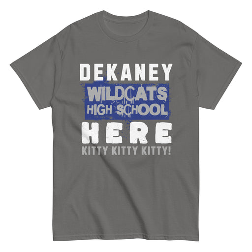 Dekaney High School Wildcats Charcoal Grey Classic Unisex T-shirt 231