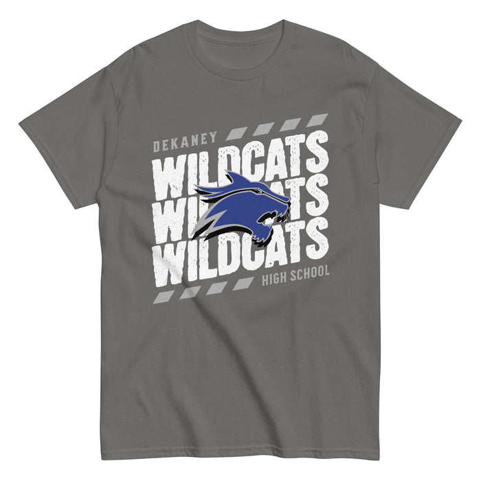 Dekaney High School Wildcats Charcoal Grey Classic Unisex T-shirt 223
