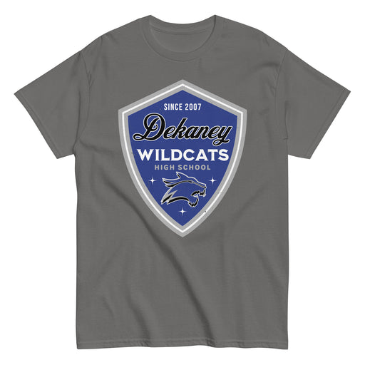 Dekaney High School Wildcats Charcoal Grey Classic Unisex T-shirt 225