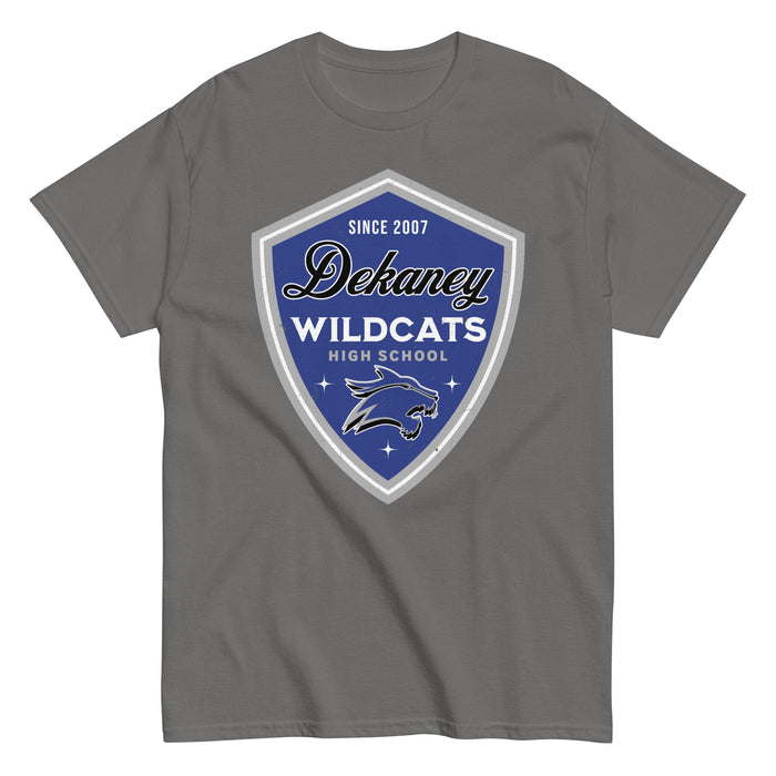 Dekaney High School Wildcats Charcoal Grey Classic Unisex T-shirt 225
