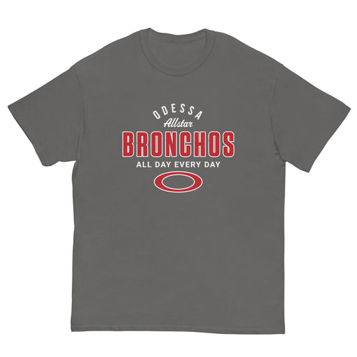 Odessa High School Bronchos Dark Grey Classic Unisex T-shirt 040