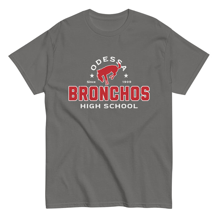Odessa High School Bronchos Dark Grey Classic Unisex T-shirt 222