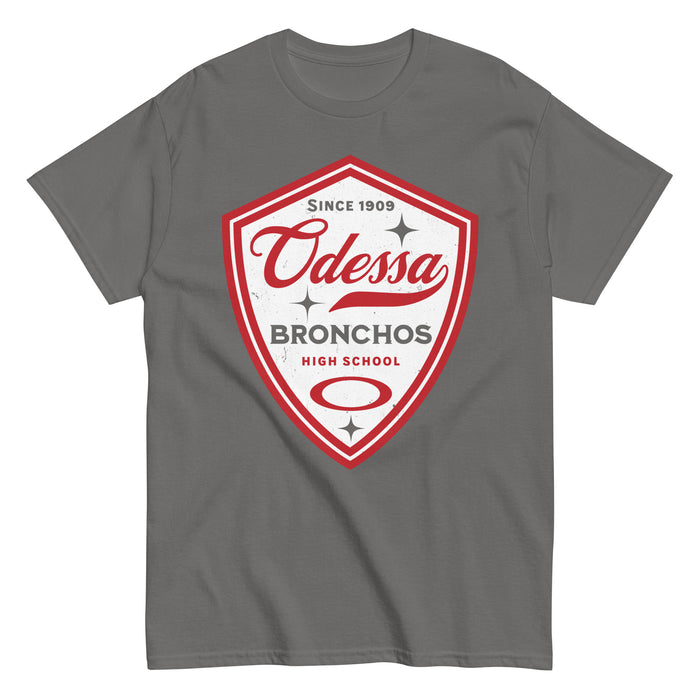 Odessa High School Bronchos Dark Grey Classic Unisex T-shirt 225