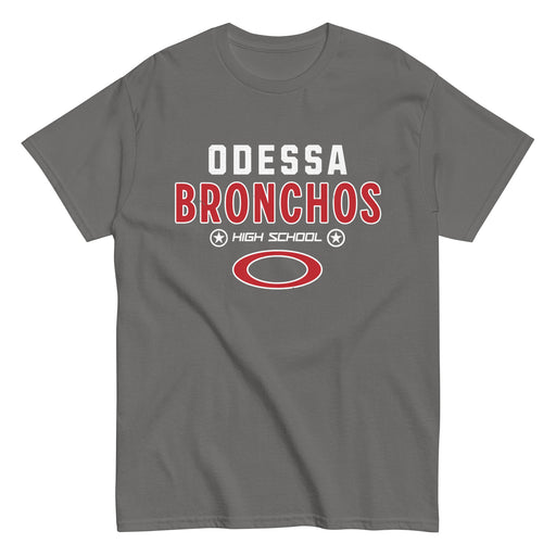 Odessa High School Bronchos Dark Grey Classic Unisex T-shirt 003