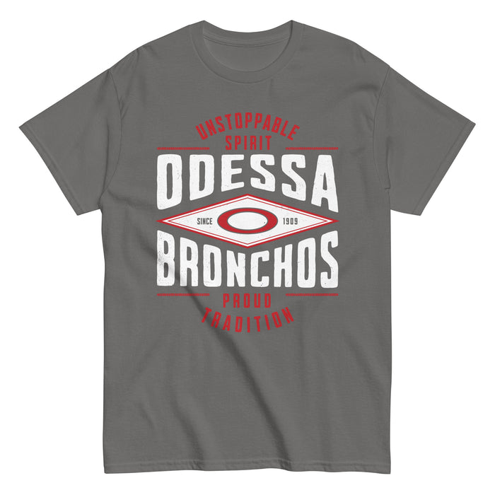 Odessa High School Bronchos Dark Grey Classic Unisex T-shirt 210