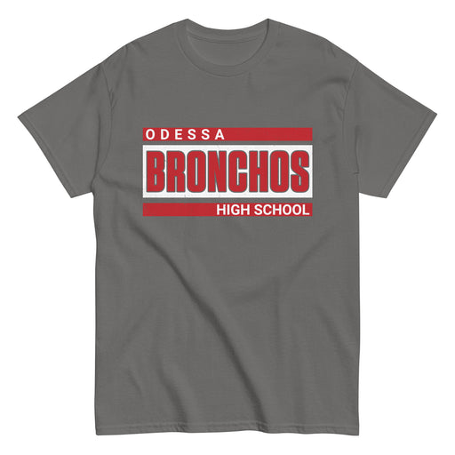 Odessa High School Bronchos Dark Grey Classic Unisex T-shirt 098