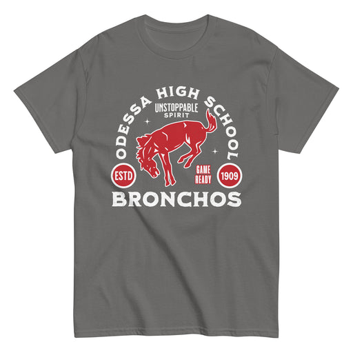 Odessa High School Bronchos Dark Grey Classic Unisex T-shirt 208