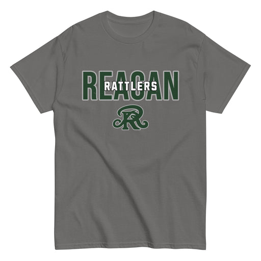 Reagan High School Rattlers Dark Grey Classic Unisex T-shirt 227