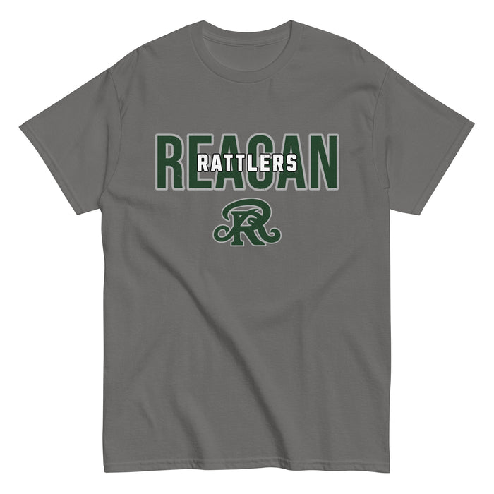 Reagan High School Rattlers Dark Grey Classic Unisex T-shirt 227