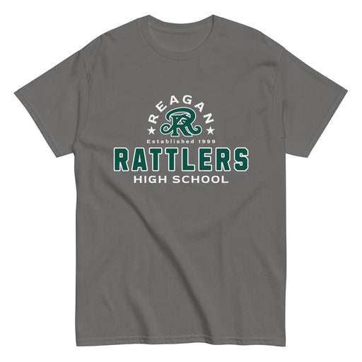 Reagan High School Rattlers Dark Grey Classic Unisex T-shirt 222