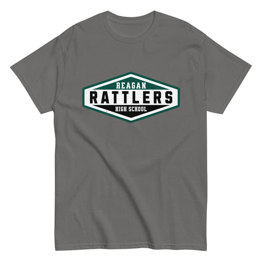 Reagan High School Rattlers Dark Grey Classic Unisex T-shirt 009