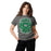 Woman wearing Spring High School Lions Dark Grey Classic Unisex T-shirt 207