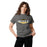 Woman wearing Tomball West High School Tigers Dark Grey Classic Unisex T-shirt 009
