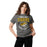 Woman wearing Tomball West High School Tigers Dark Grey Classic Unisex T-shirt 204