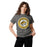 Woman wearing Tomball West High School Tigers Dark Grey Classic Unisex T-shirt 216
