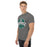 Side view of Reagan High School Rattlers Dark Grey Classic Unisex T-shirt 209