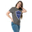 Woman wearing Dekaney High School Wildcats Charcoal Grey Classic Unisex T-shirt 225