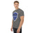 Side view of Dekaney High School Wildcats Charcoal Grey Classic Unisex T-shirt 225