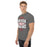 Man wearing Odessa High School Bronchos Dark Grey Classic Unisex T-shirt 210