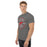 Man wearing Odessa High School Bronchos Dark Grey Classic Unisex T-shirt 201