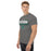 Man wearing Reagan High School Rattlers Dark Grey Classic Unisex T-shirt 049