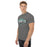 Man wearing Reagan High School Rattlers Dark Grey Classic Unisex T-shirt 009