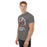 Man wearing Round Rock High School Dragons Dark Grey Classic Unisex T-shirt 206