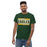 Man wearing Klein Forest High School Golden Eagles Classic Unisex Forest Green T-shirt 098