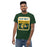 Man wearing Klein Forest High School Golden Eagles Classic Unisex Forest Green T-shirt 001