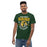 Man wearing Klein Forest High School Golden Eagles Classic Unisex Forest Green T-shirt 204