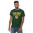 Man wearing Klein Forest High School Golden Eagles Classic Unisex Forest Green T-shirt 003