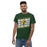 Man wearing Klein Forest High School Golden Eagles Classic Unisex Forest Green T-shirt 223