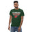 Front view of The Woodlands High School Highlanders Forest Green Classic Unisex T-shirt 003