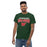 Front view of The Woodlands High School Highlanders Forest Green Classic Unisex T-shirt 234
