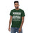 Front view of Reagan High School Rattlers Forest Green Classic Unisex T-shirt 237