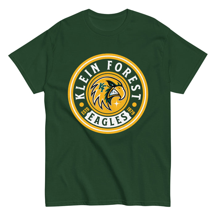 Klein Forest High School Golden Eagles Classic Unisex Forest Green T-shirt 220