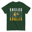 Klein Forest High School Golden Eagles Classic Unisex Forest Green T-shirt 233