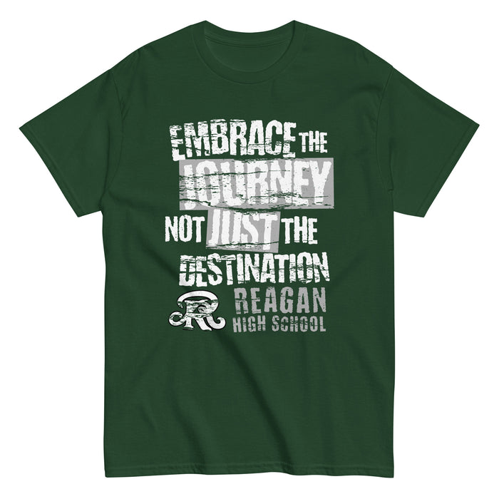 Reagan High School Rattlers Forest Green Classic Unisex T-shirt 232