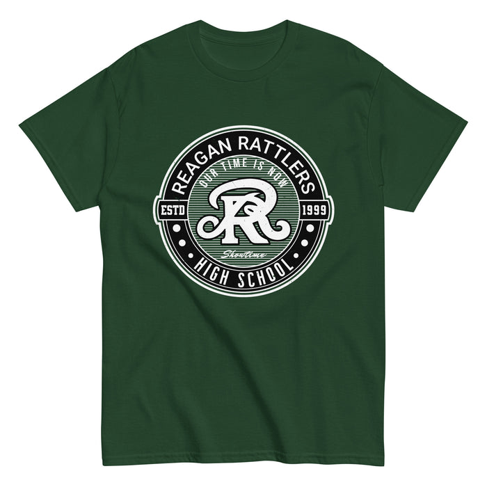 Reagan High School Rattlers Forest Green Classic Unisex T-shirt 224