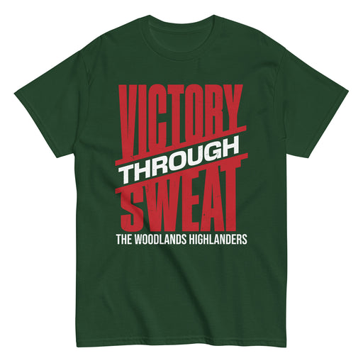 The Woodlands High School Highlanders Forest Green Classic Unisex T-shirt 241
