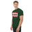 Man wearing The Woodlands High School Highlanders Forest Green Classic Unisex T-shirt 098