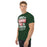 Man wearing The Woodlands High School Highlanders Forest Green Classic Unisex T-shirt 232
