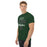 Man wearing Reagan High School Rattlers Forest Green Classic Unisex T-shirt 034