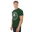 Man wearing Reagan High School Rattlers Forest Green Classic Unisex T-shirt 215