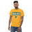 Man wearing Klein Forest High School Golden Eagles Classic Unisex Gold T-shirt 049
