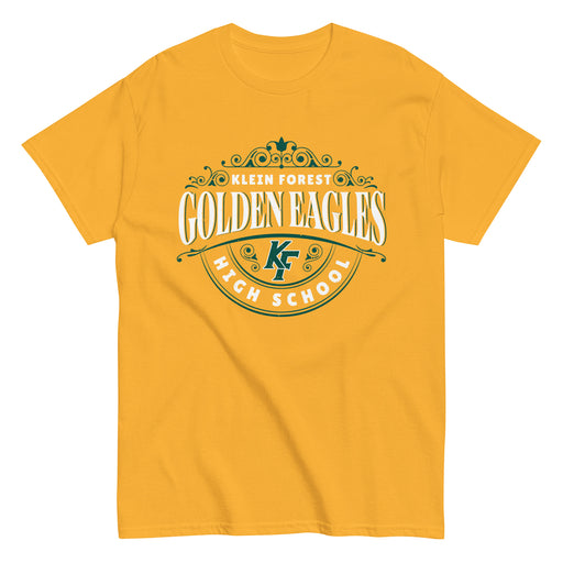 Klein Forest High School Golden Eagles Classic Unisex Gold T-shirt 211